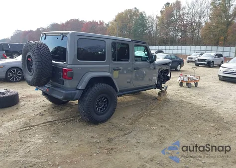 2022 Jeep Wrangler 4Xe Unlimited Sahara 4X4 из США, поврежденный, VIN 1C4JJXP62NW198699